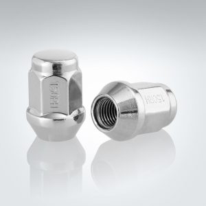 Closed Chrome Tapered Nut - 19mm Hex