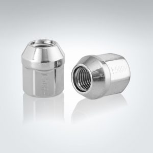 Open End Chrome Tapered Nut - 19mm Hex