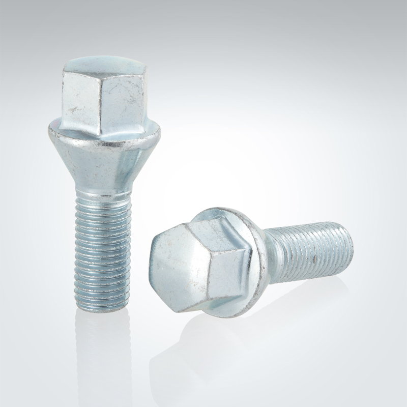 Bolt VTaper Silver Zinc 12mm Threads Speedy Wheels